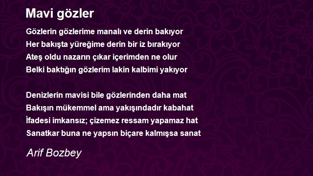 Arif Bozbey