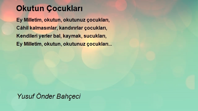 Yusuf Önder Bahçeci