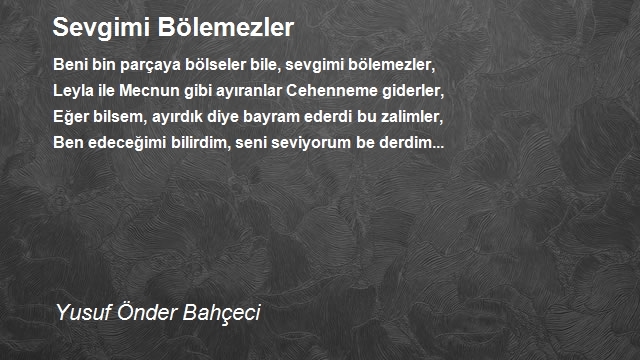 Yusuf Önder Bahçeci