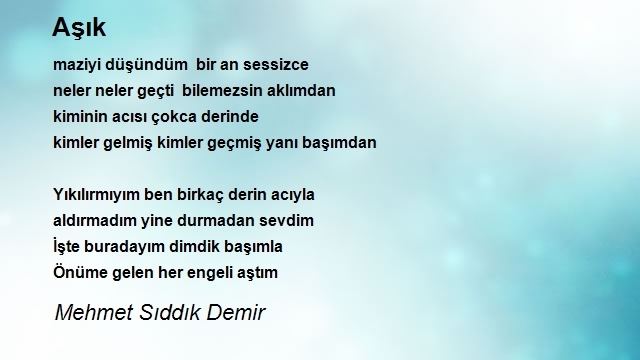 Mehmet Sıddık Demir