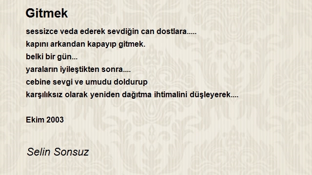 Selin Sonsuz