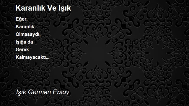 Işık German Ersoy 