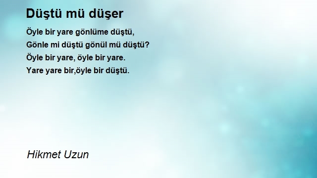 Hikmet Uzun