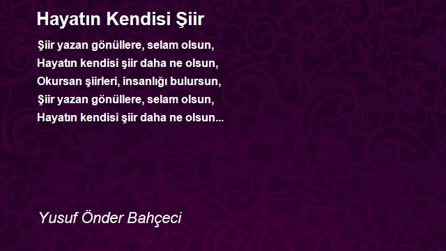 Yusuf Önder Bahçeci