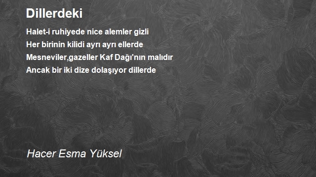 Hacer Esma Yüksel