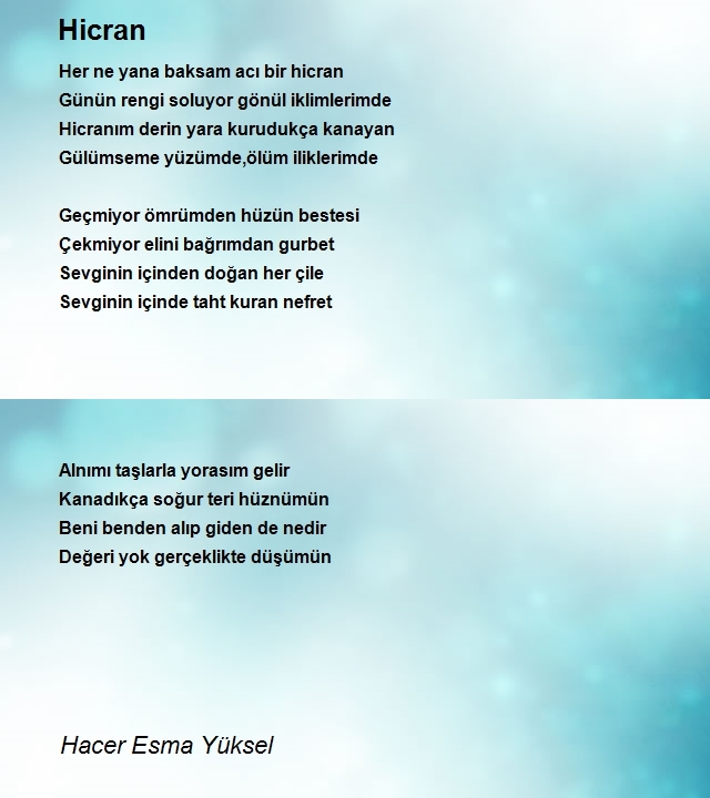 Hacer Esma Yüksel