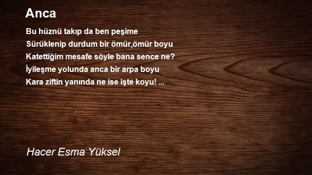 Hacer Esma Yüksel