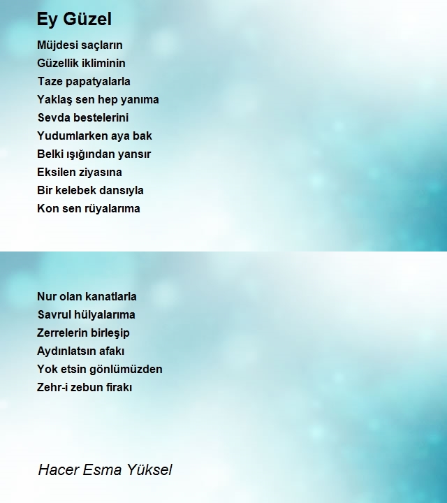 Hacer Esma Yüksel