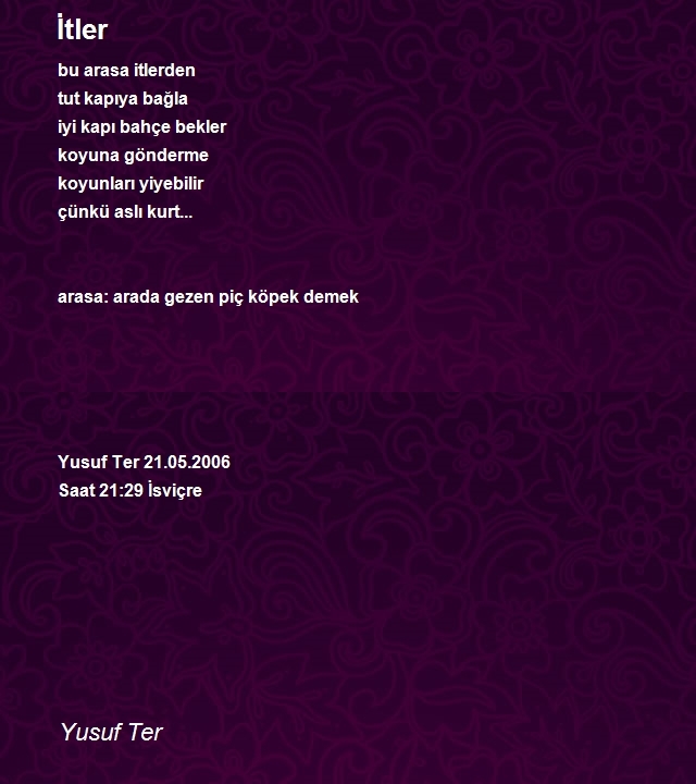 Yusuf Ter