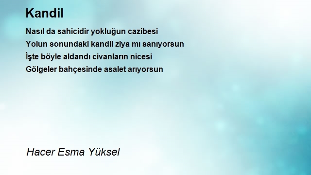 Hacer Esma Yüksel