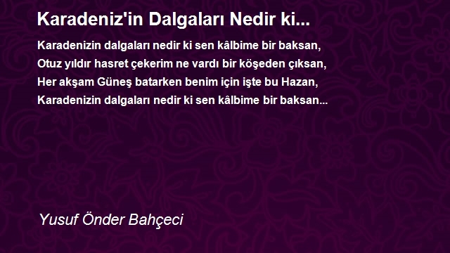 Yusuf Önder Bahçeci