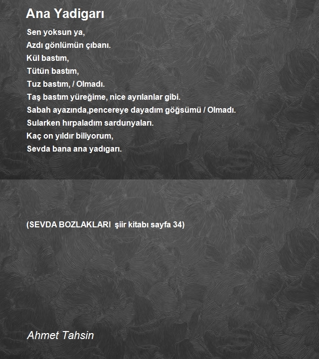 Ahmet Tahsin