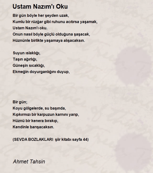 Ahmet Tahsin