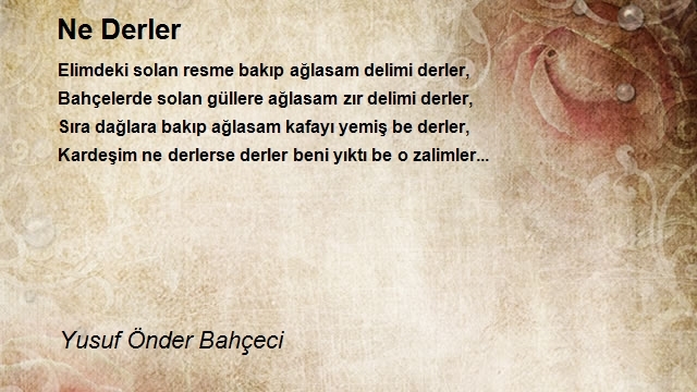 Yusuf Önder Bahçeci