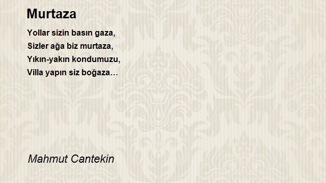 Mahmut Cantekin