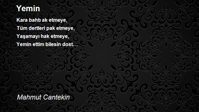 Mahmut Cantekin