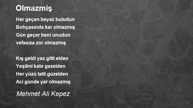 Mehmet Ali Kepez