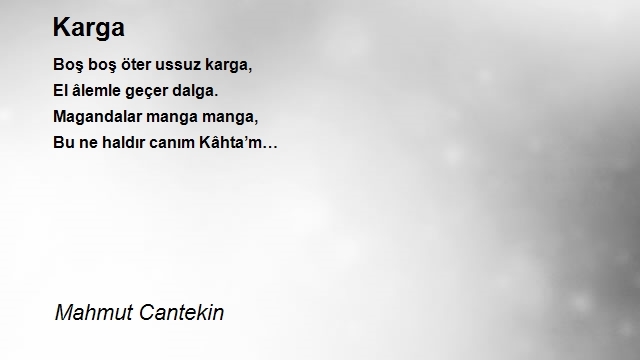 Mahmut Cantekin