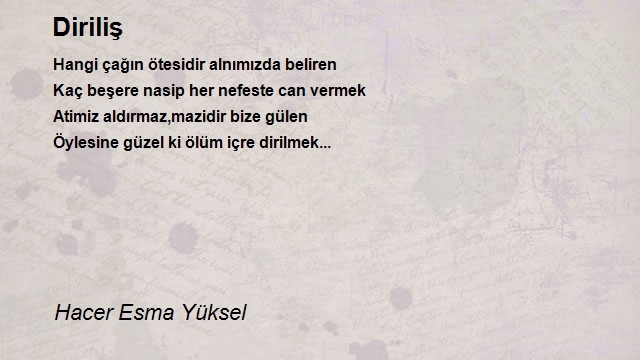 Hacer Esma Yüksel