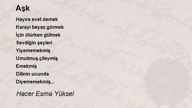 Hacer Esma Yüksel