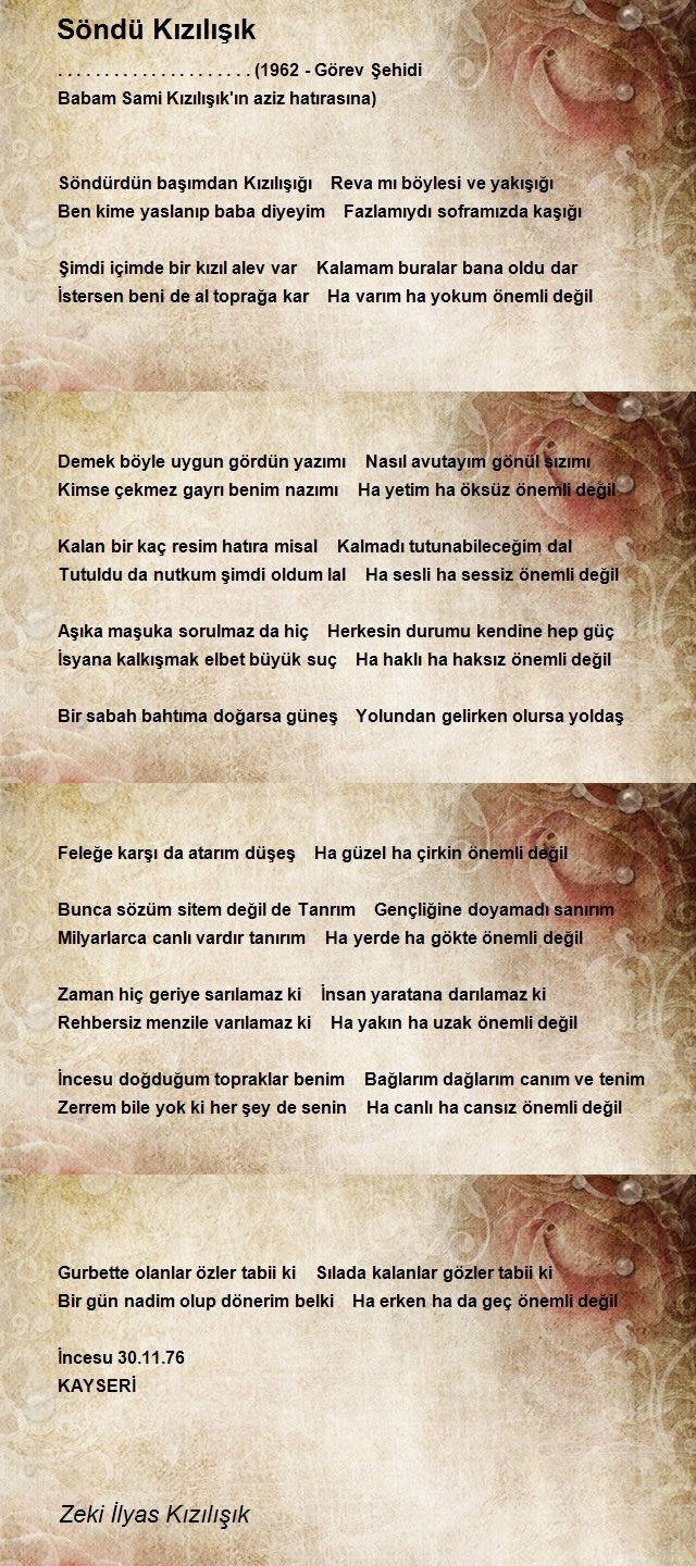 Zeki İlyas Kızılışık