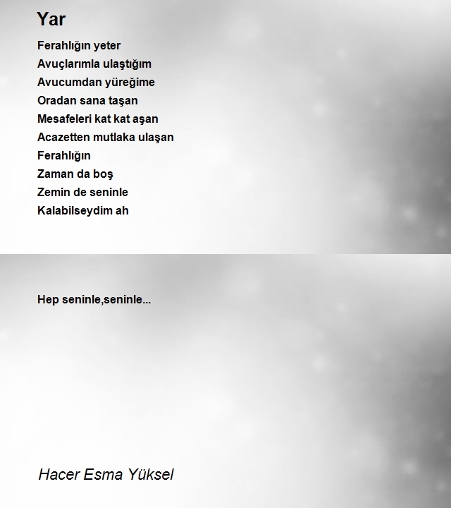 Hacer Esma Yüksel