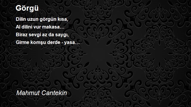 Mahmut Cantekin