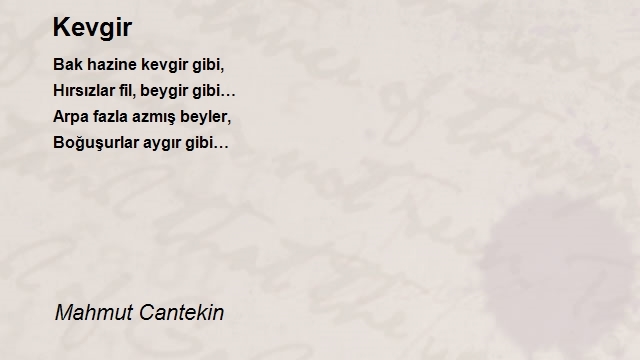 Mahmut Cantekin