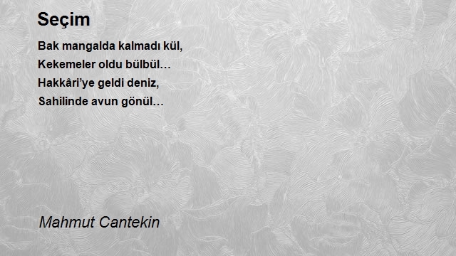 Mahmut Cantekin