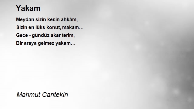 Mahmut Cantekin