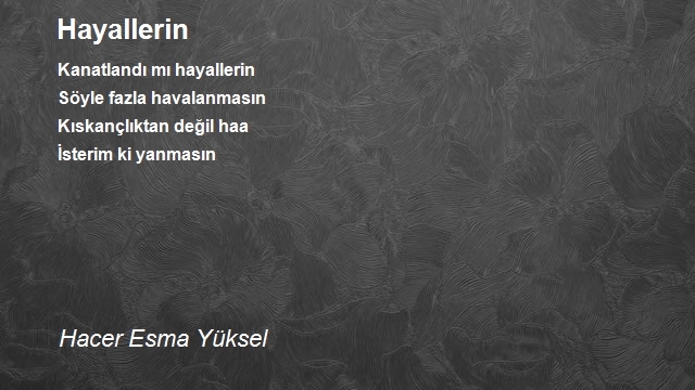 Hacer Esma Yüksel