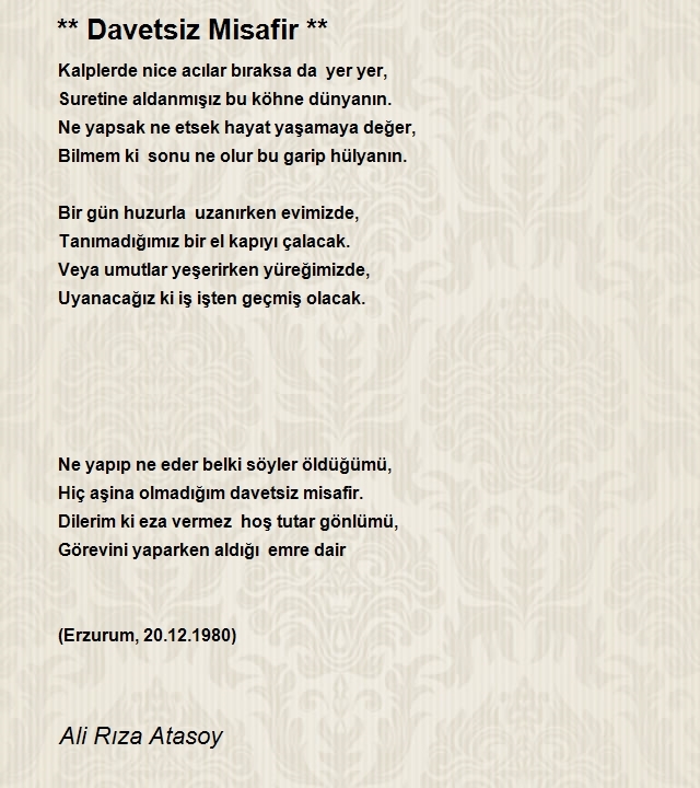 Ali Rıza Atasoy