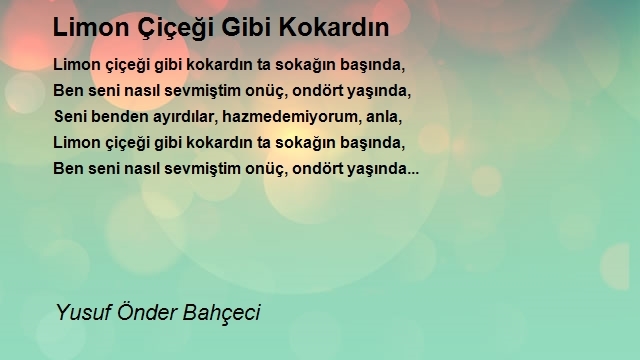 Yusuf Önder Bahçeci