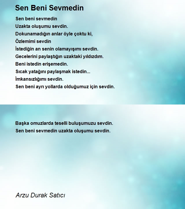 Arzu Durak Satıcı 