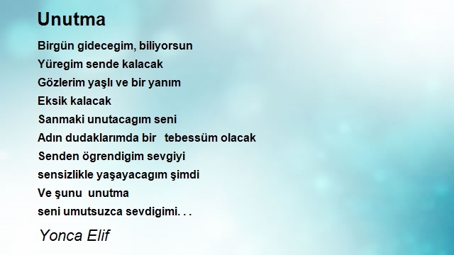 Yonca Elif