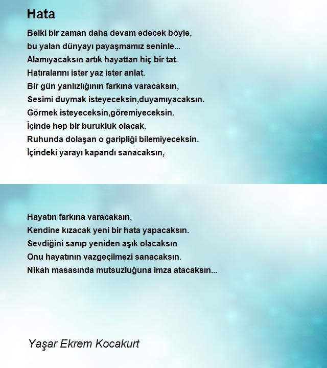 Yaşar Ekrem Kocakurt