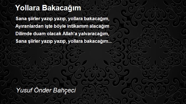 Yusuf Önder Bahçeci