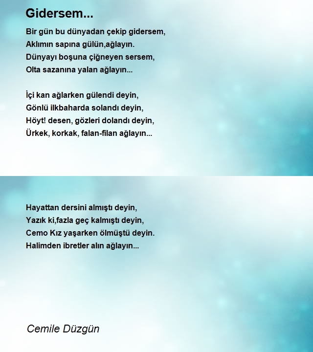 Cemile Düzgün