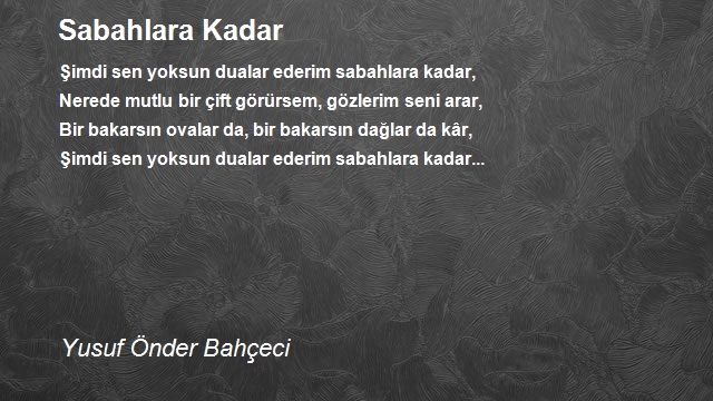 Yusuf Önder Bahçeci