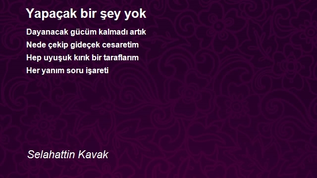 Selahattin Kavak 