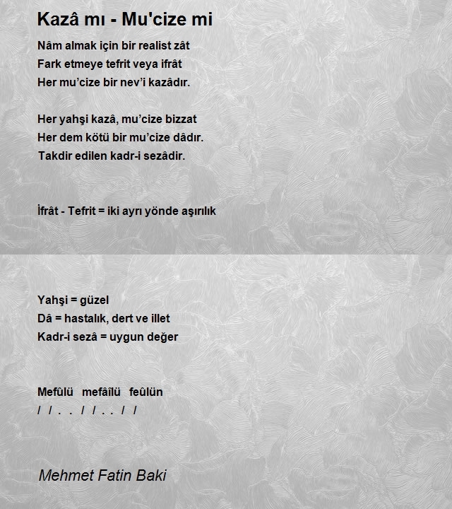 Mehmet Fatin Baki