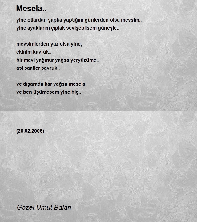 Gazel Umut Balan