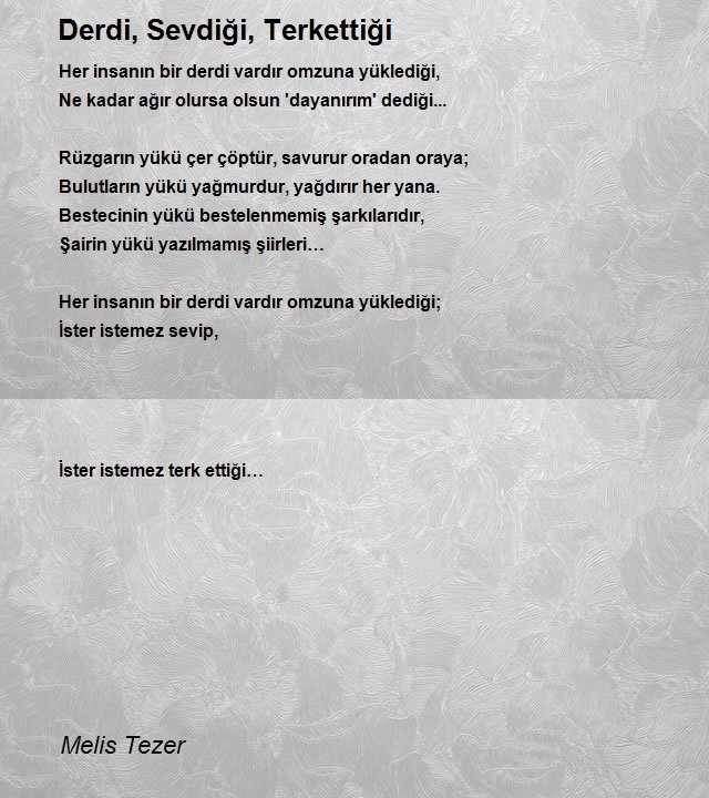 Melis Tezer