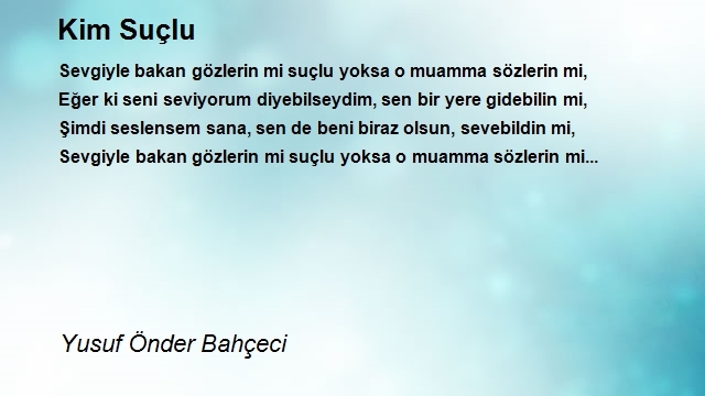 Yusuf Önder Bahçeci