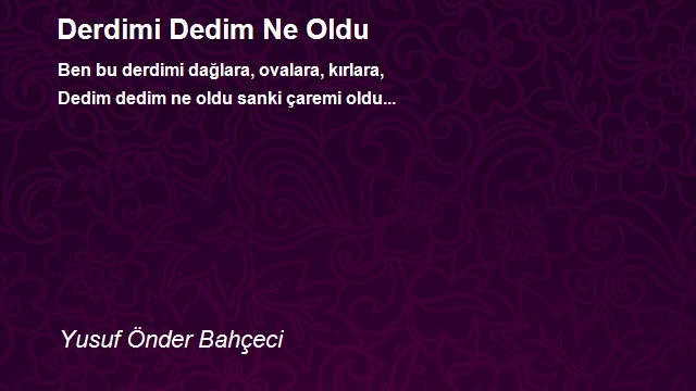 Yusuf Önder Bahçeci