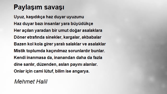 Mehmet Halil