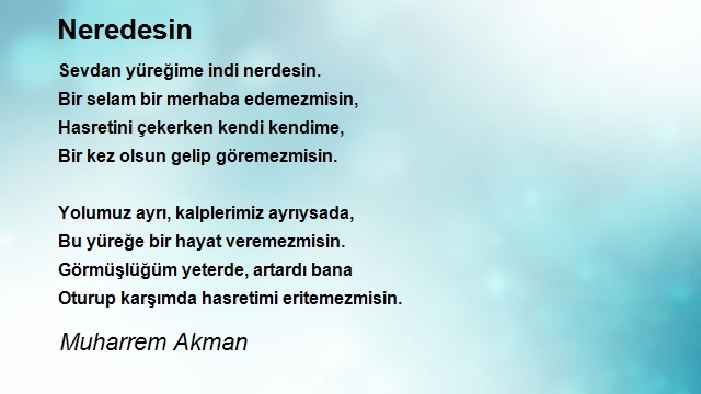 Muharrem Akman