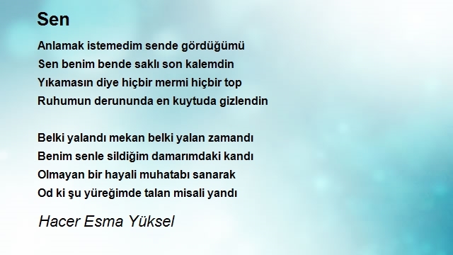 Hacer Esma Yüksel