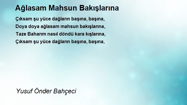 Yusuf Önder Bahçeci