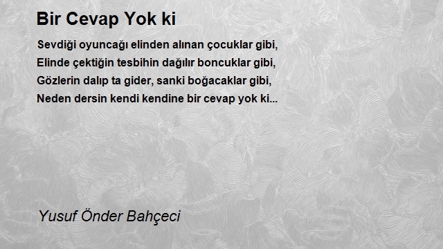 Yusuf Önder Bahçeci